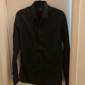 Scotch and Soda Black dress shirt